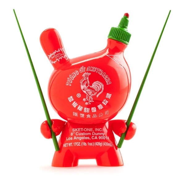 Kidrobot Accessories - Kidrobot Sriracha Dunny Figurine (Full)